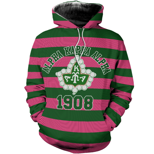 Alpha Kappa Alpha Pearls Symbol 1908 Aka Ugly Christmas Hoodie