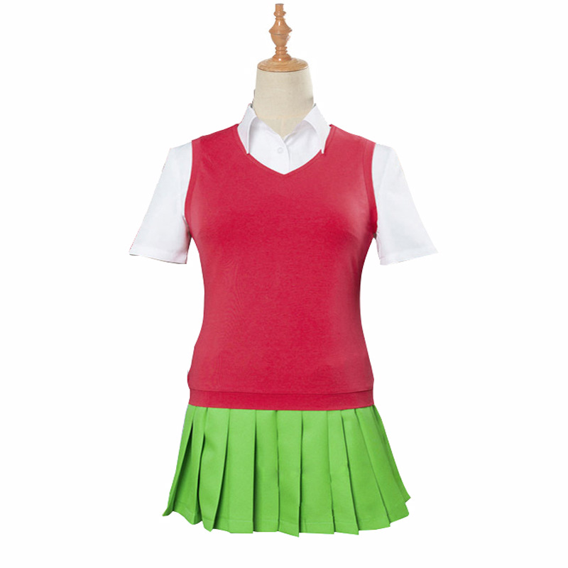 Anime Quintessential Quintuplets Miku Nakano Ichika Nino Cosplay Costume Nakano Yotsuba Skirt School Uniform Mardi Gras Dress alx