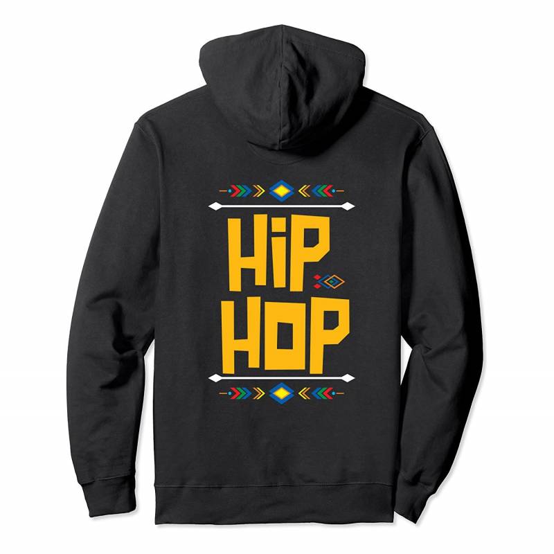 80s – 90s Vintage Hip Hop culture dashiki inspired Pullover Hoodie