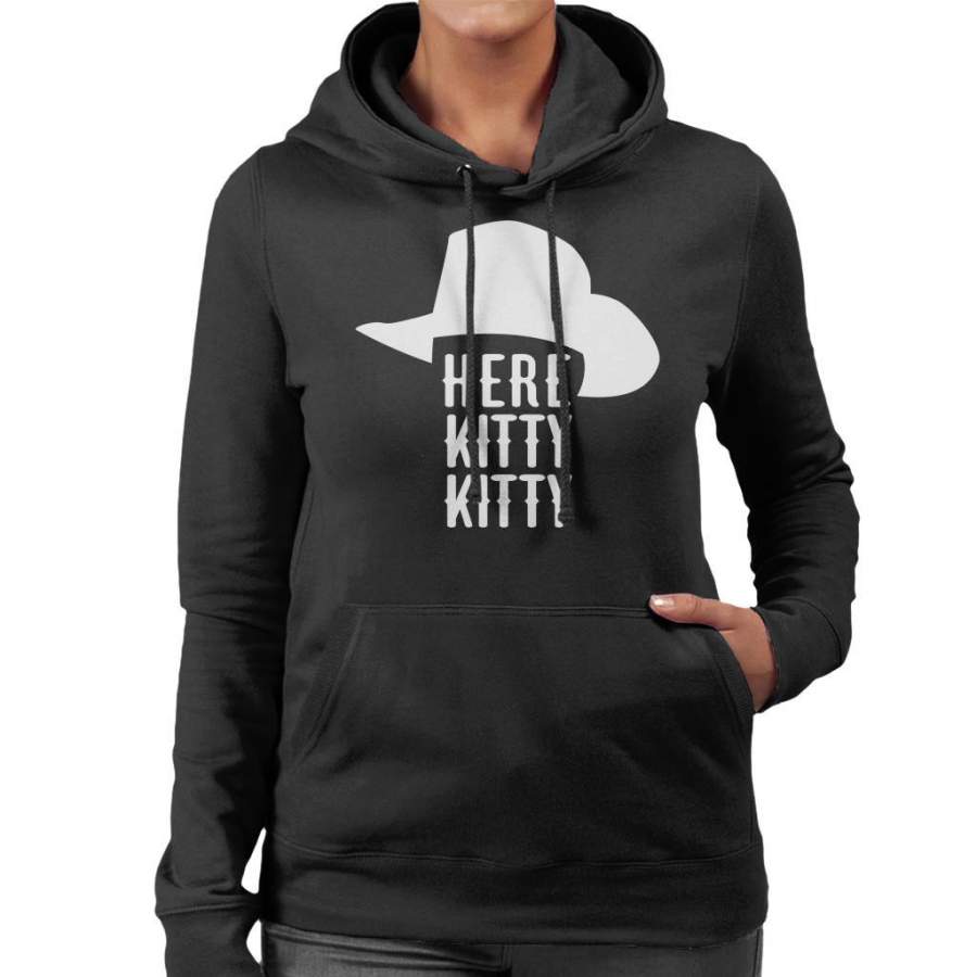 Tiger King Here Kitty Kitty Joe Exotic Women’s Hooded Sweatshirt