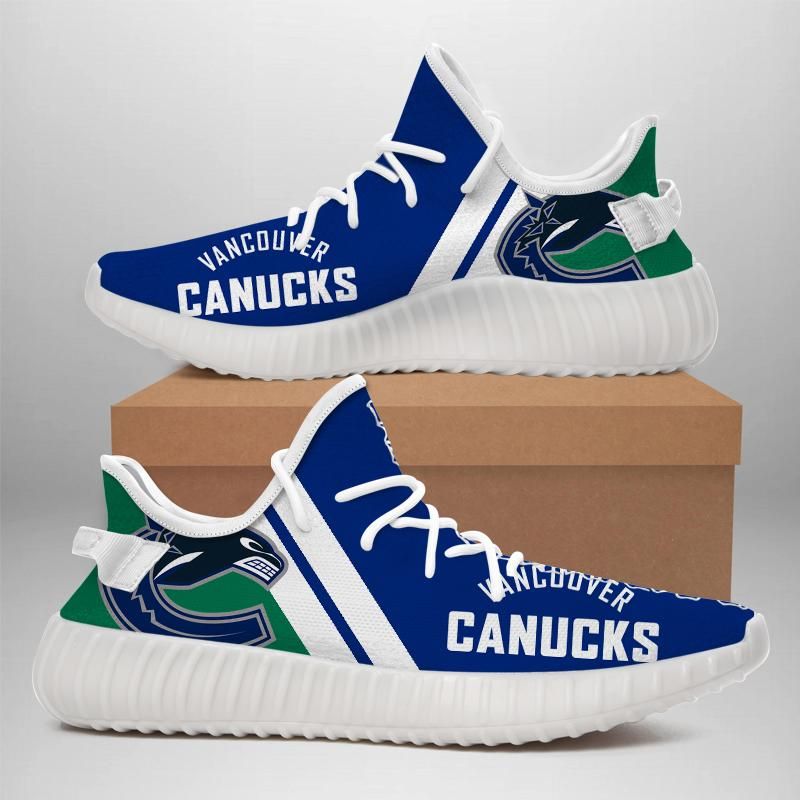 Vancouver Canucks Sneakers Big Logo Yeezy Shoessport