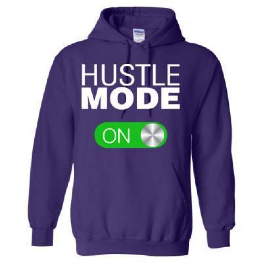 AGR Hustle Mode On – Heavy Blend™ Hooded Sweatshirt