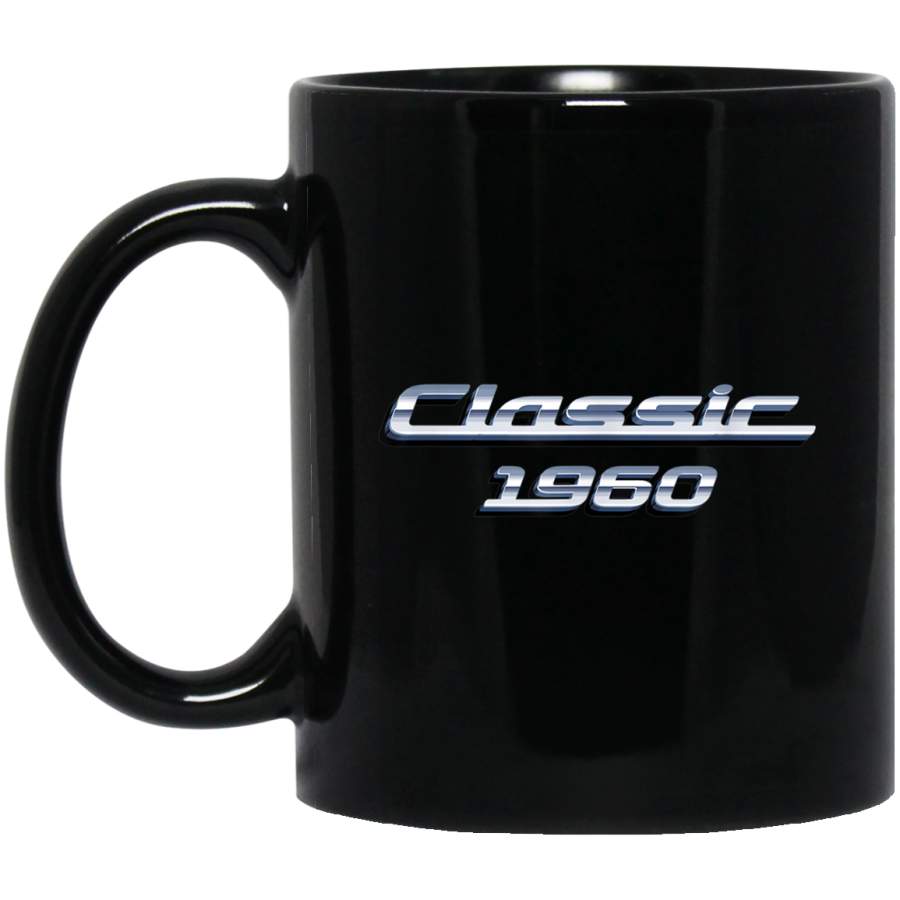 Gift for 60 Year Old Vintage Classic Car 1960 60th Birthday Mug