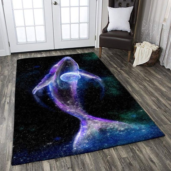 Whale 12 Area Rug Living Room Rug Home Decor Floor Decor VH3