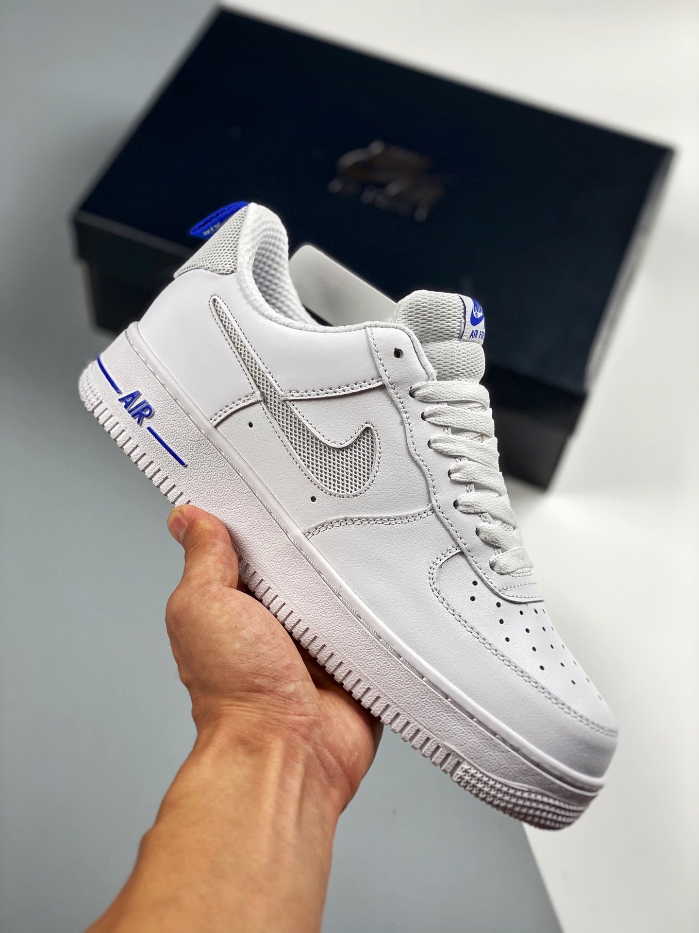 Nike Air Force 1 Low Cut-Out White 5340449