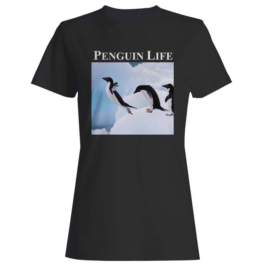 Penguin Life Leap Woman’s T-Shirt