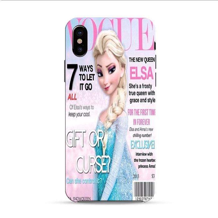 Vogue Elsa Frozen iPhone XS 3D Case