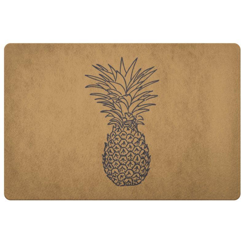 Pineapple Only Fruit Doormat Indoor And Outdoor Mat Entrance Rug Sweet Home Decor Closing Gift Gift For Friend Family Fruit Lovers Gift Idea