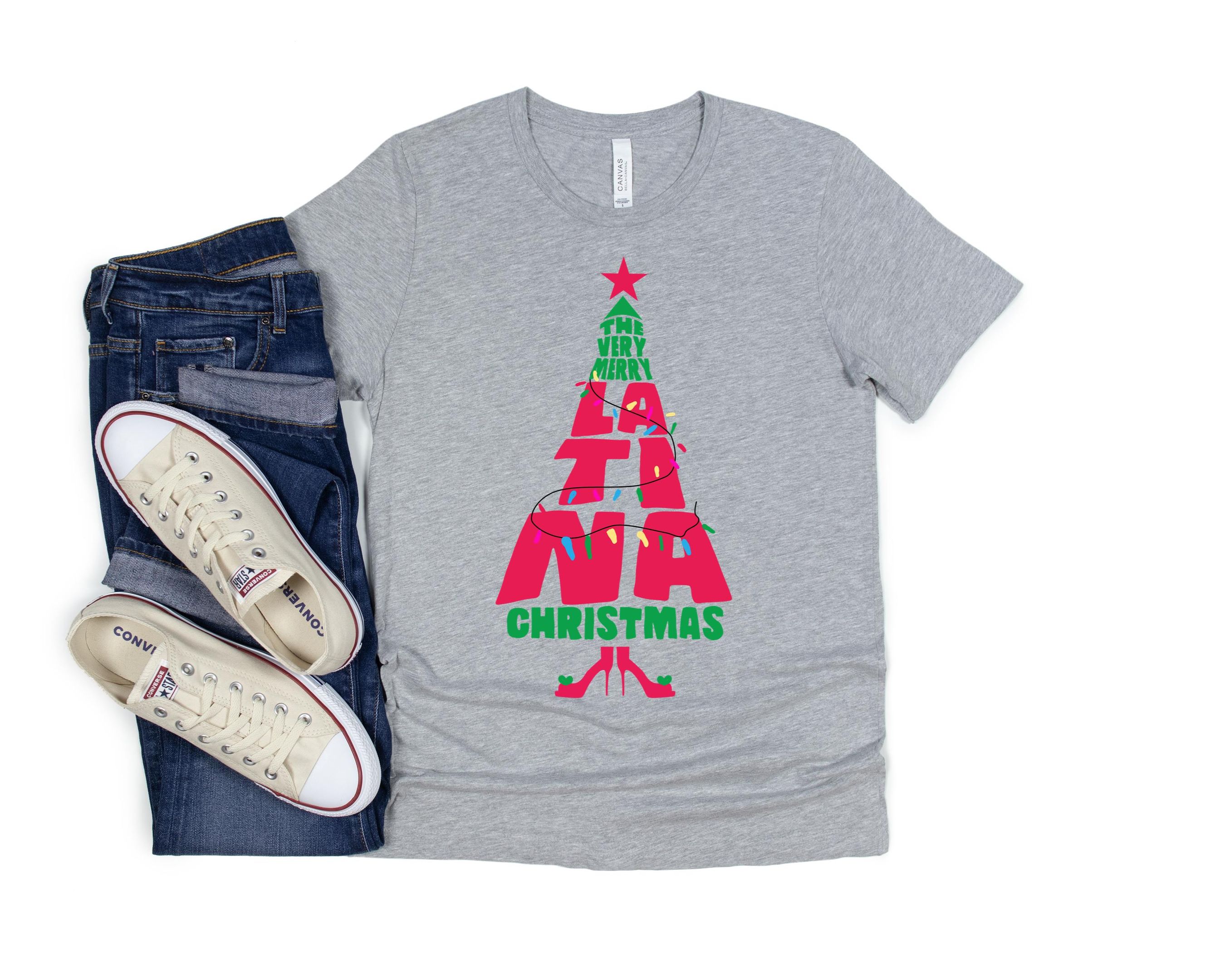 Theverylatinachristmas Shirt, Feliz Navidad Shirt, Merry Christmas Shirt, Latina Christmas Shirt, Latino Christmas Shirt, Latin Christmas, Hispanic Christmas