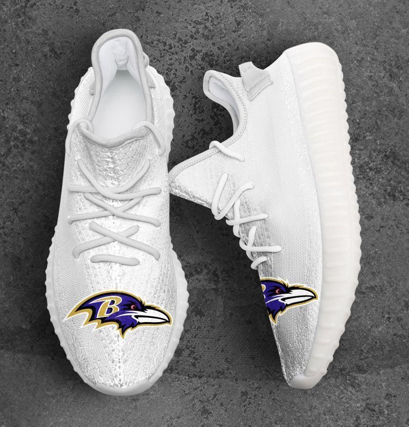 Baltimore Ravens Custom Yeezy Sport Teams Yeezy Boost 350 V2 Top Trending Custom Shoes Gift 9