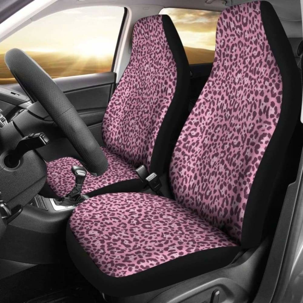 Pink Leopard Print Car Seat Covers Leopard Skin 092813