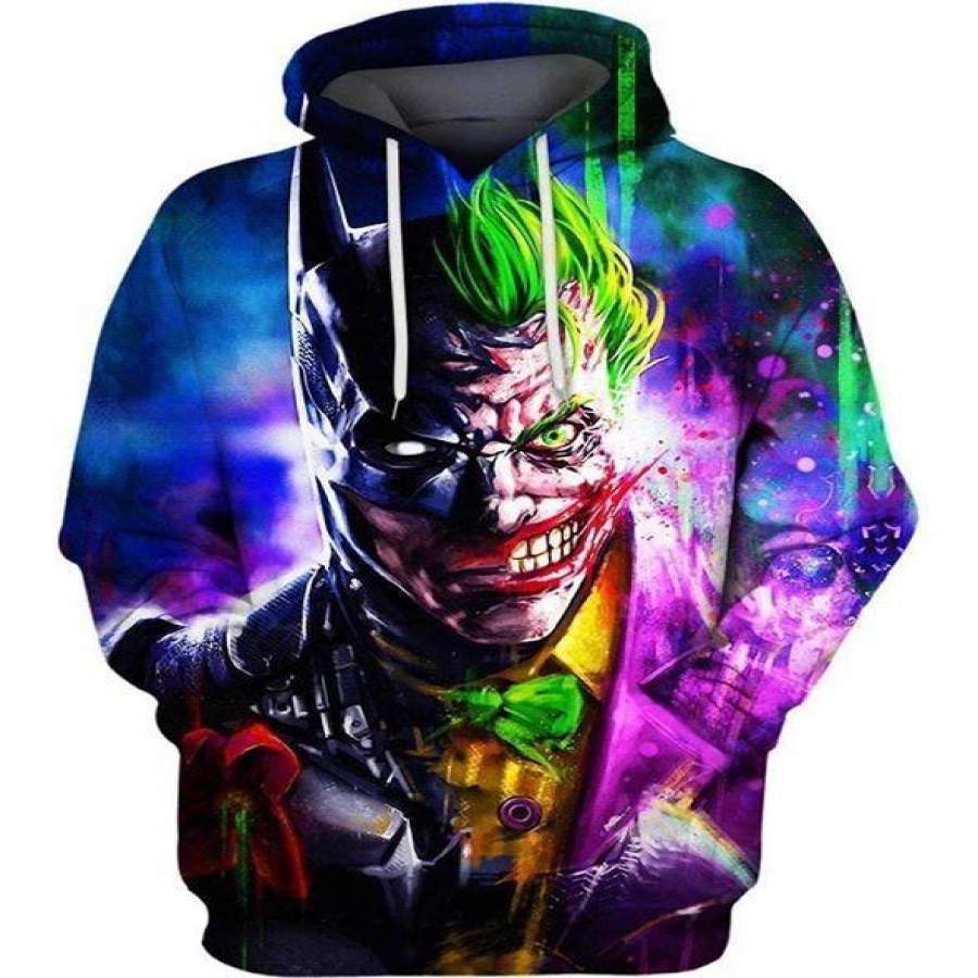 The Dark Knight Joker Batman Hoodie Unisex 3D All Over Print