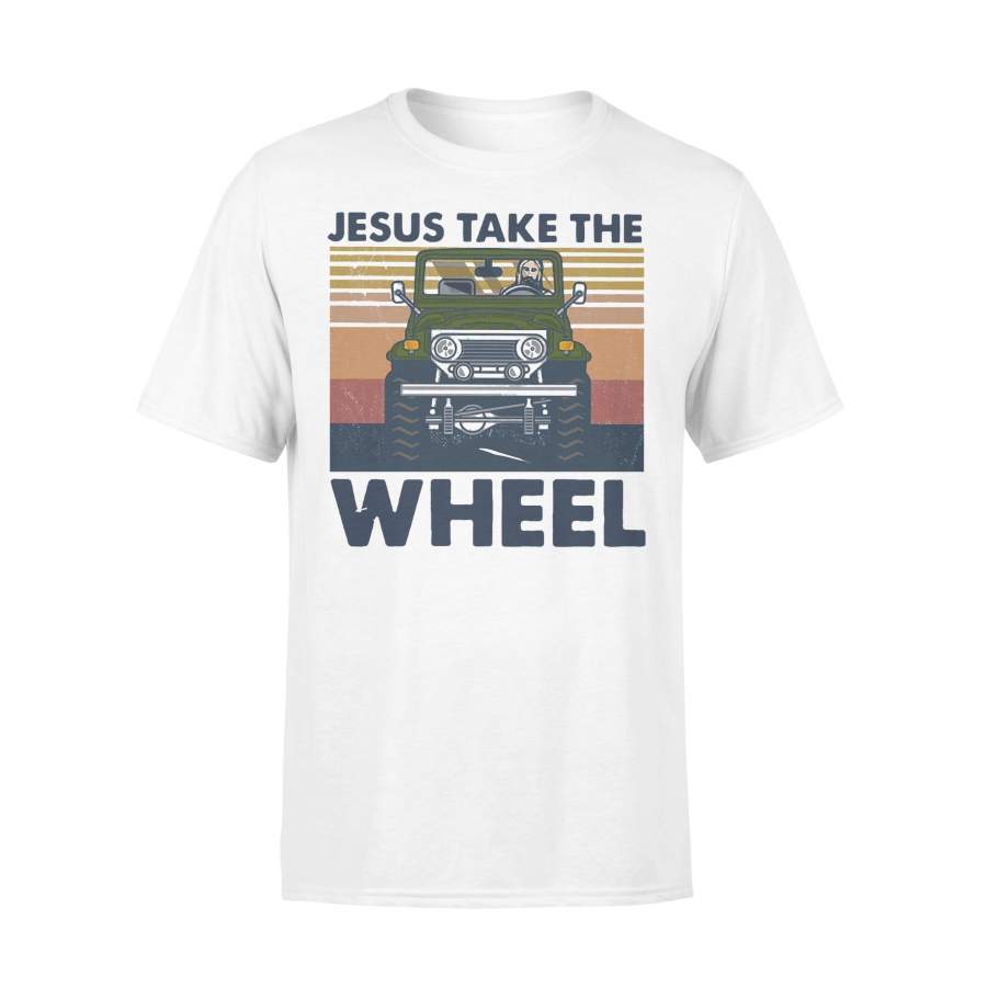 Jesus Take The Wheel Vintage T-shirt