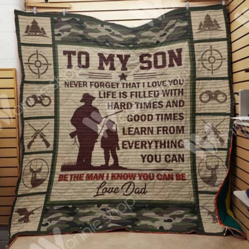 Hunting Dad A2302 87O34 Blanket