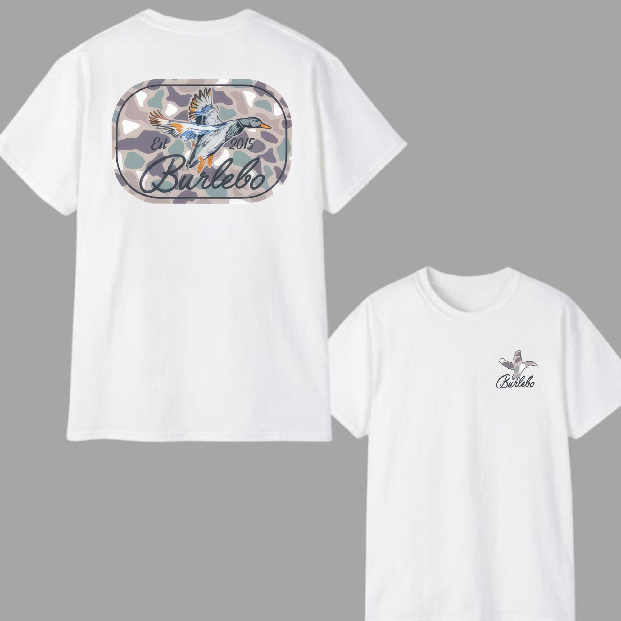 Burlebo Ducks Flying T-Shirt – Unisex Trendy Shirt Classic, Graphic Tees For Women And Men, Gifts For All, Top, Tiktok Shop