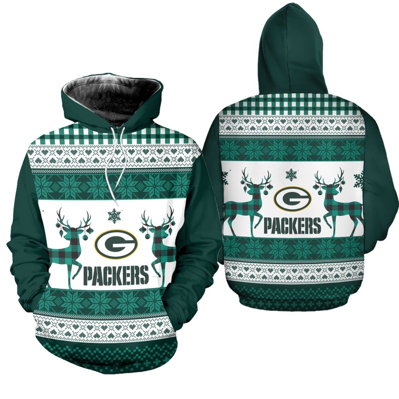 Green Bay Packers Christmas Hoodie