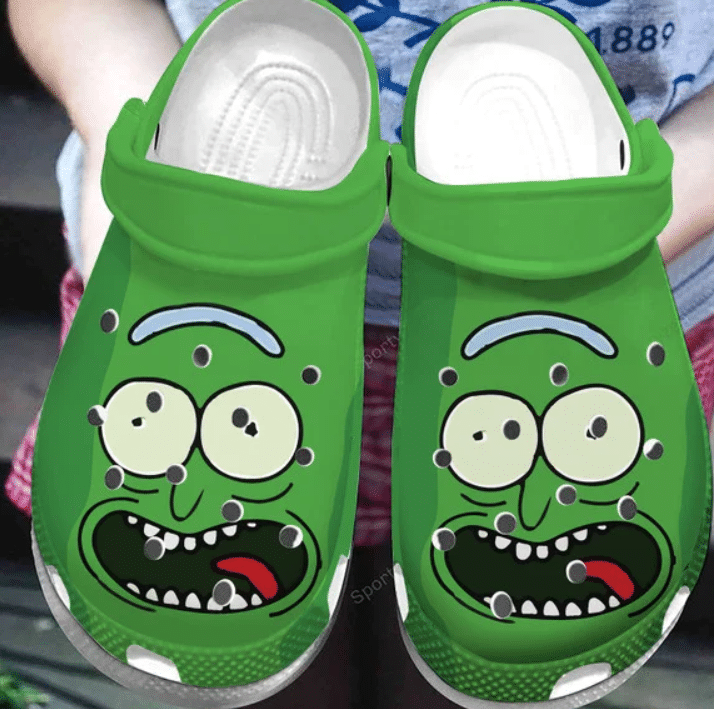Funny Pickle Pickle Green Clog Shoes #Dh