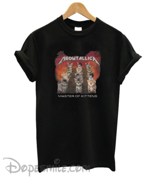 Meowtallica Master of Kittens T-Shirt