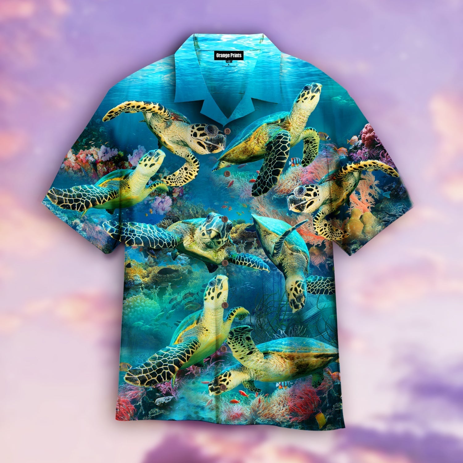 Turtle Under The Sea Hawaii Shirt For Men And Women Ha17053