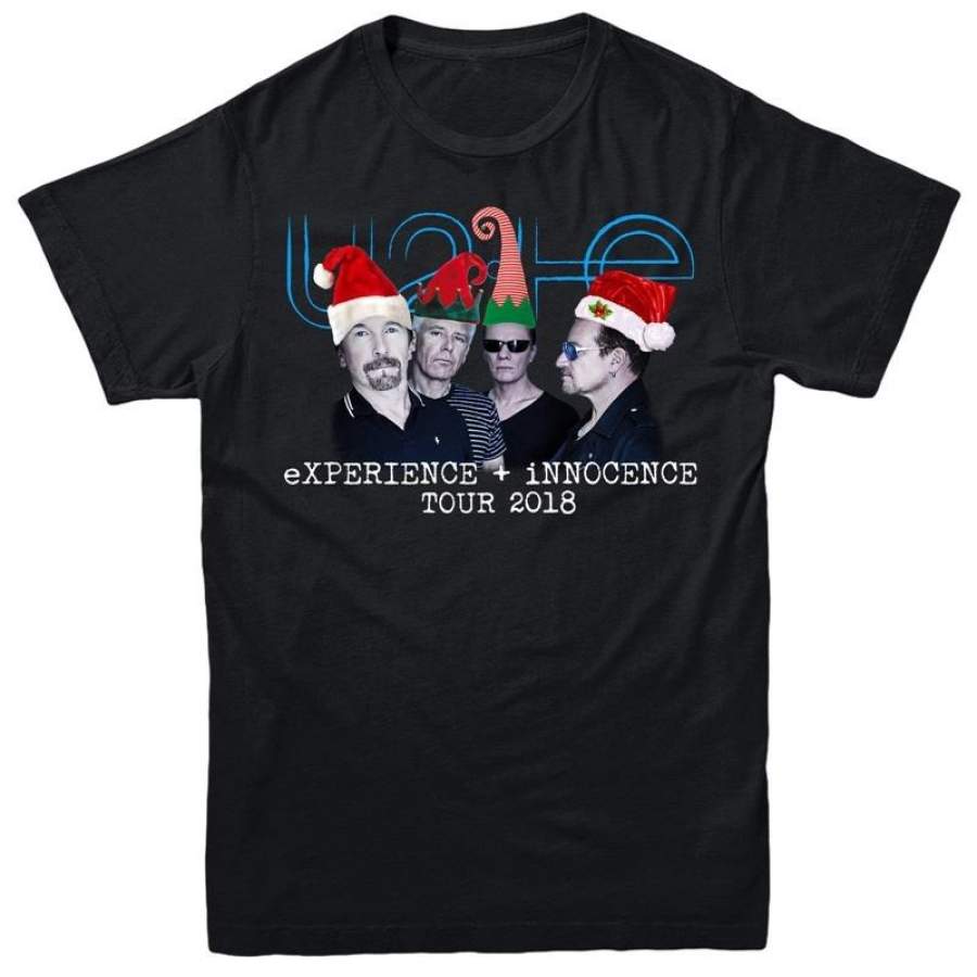 U2 Experience + Innocence Tour 2018 Christmas Mens T Shirt