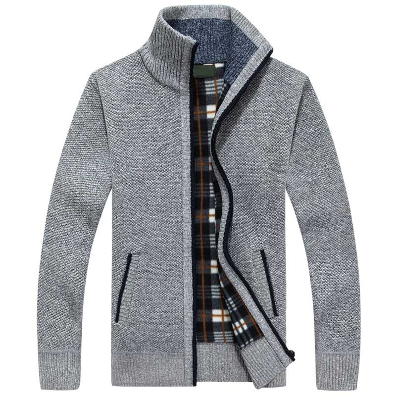 2022 New Men’s Sweaters Autumn Winter Warm Zipper Cardigan Sweaters Man Casual Knitwear Sweatercoat male clothe alx