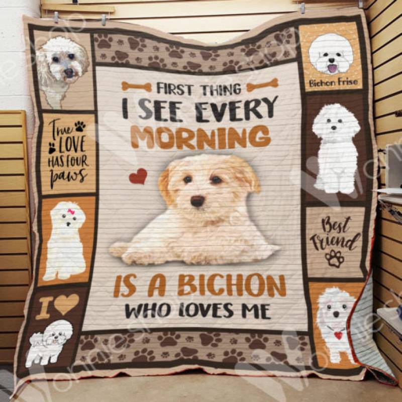 Bichon Frise Dog Blanket DCB1701 95O41