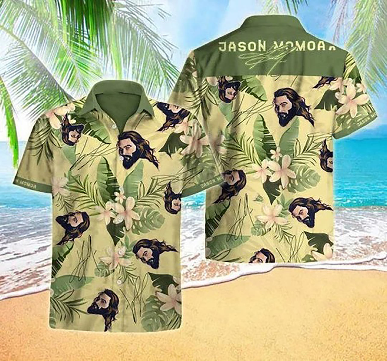 Jason Momoa Summer Hawaiian Shirt Aloha Beach Holiday 902 Casual Ha87150