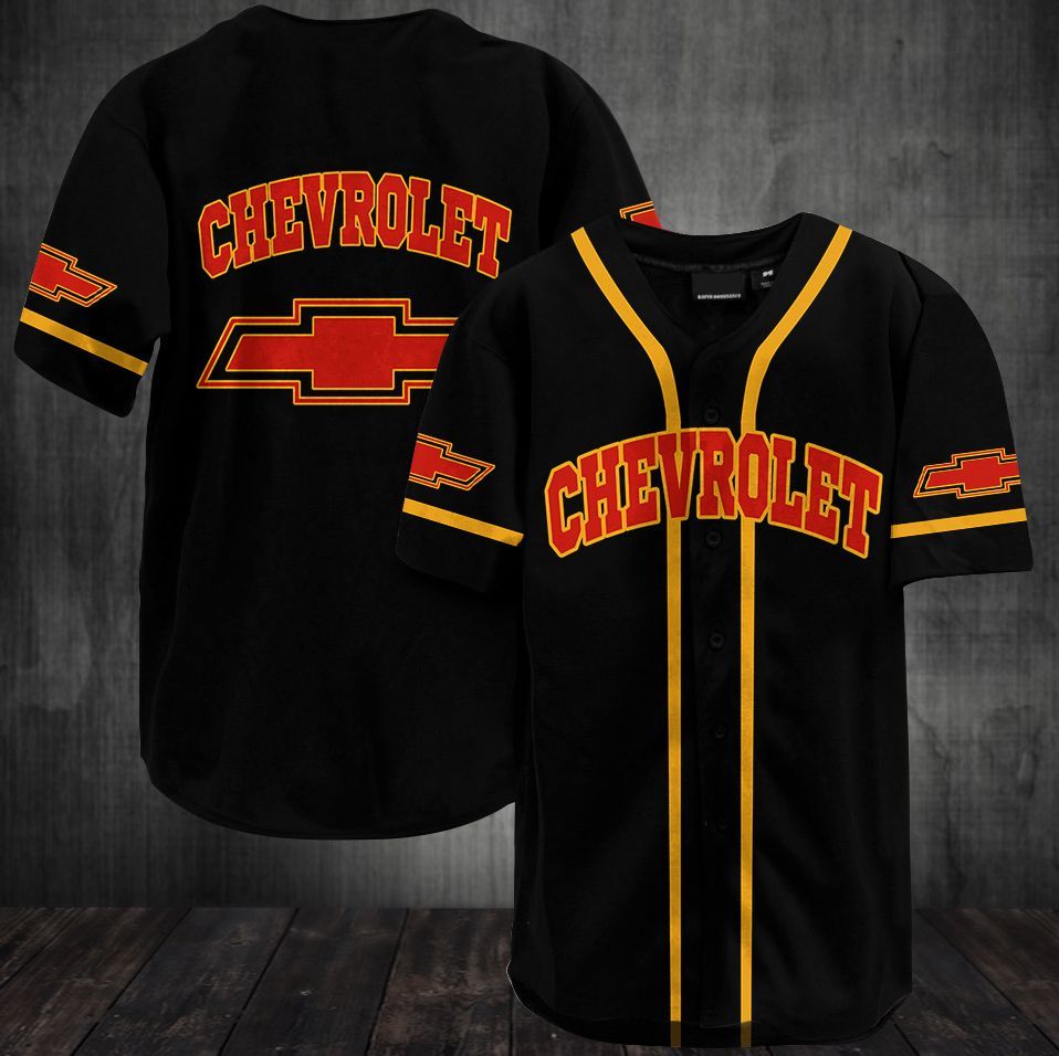 Chevrolet Baseball Shirt 3D ALL OVER CUSTOMIZED LLH150720H472