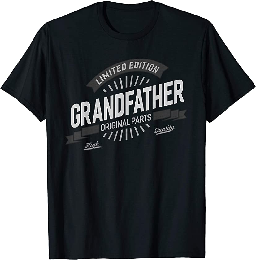 Vintage Grandfather Original Fathers Day Men T-Shirt