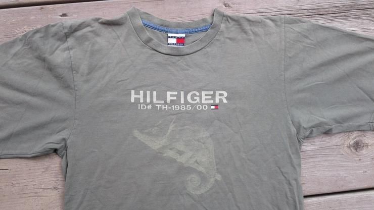 Vintage 90 S Deadstock Tommy Hilfiger Iguana Lizard Shirt