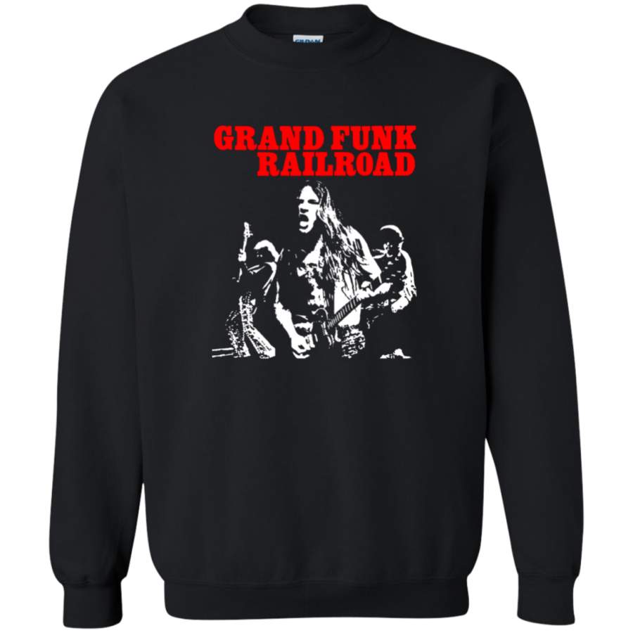 AGR Grand Funk Railroad Crewneck Pullover Sweatshirt