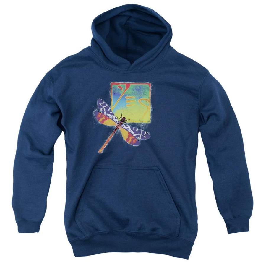 Yes Dragonfly Youth Pullover Hoodie Band Sweatshirt