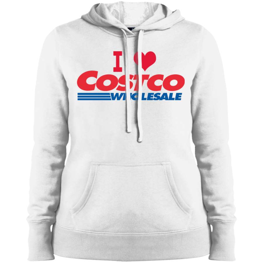 AGR I Love Costco Ladies’ Pullover Hooded Sweatshirt