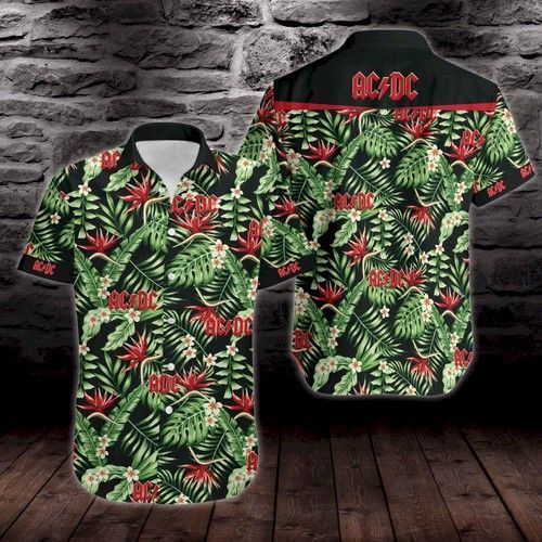 Acdc Unisex Hawaiian Shirt