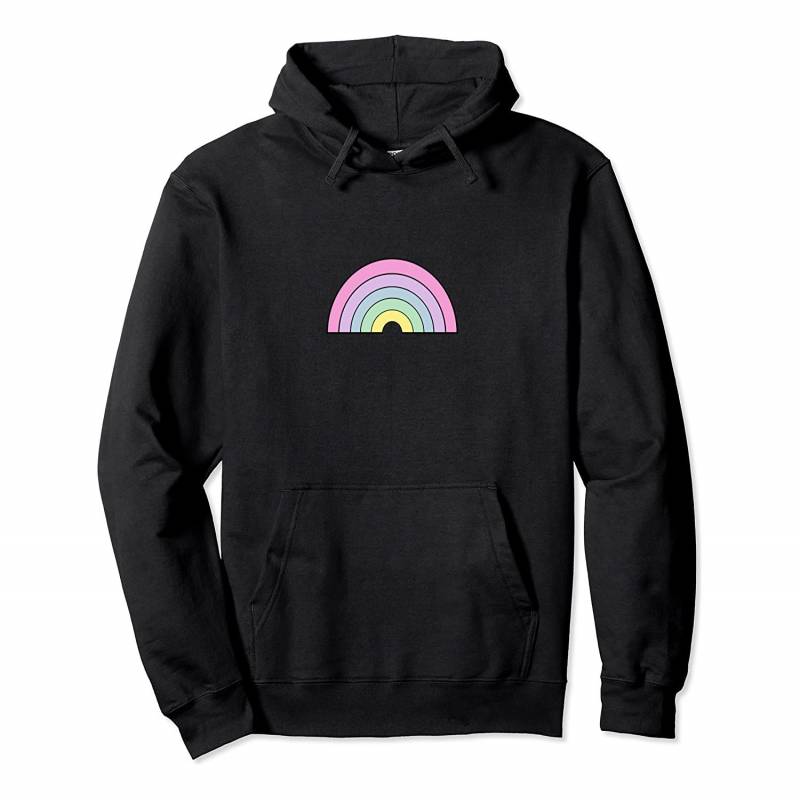 Simple Candy Rainbow Pullover Hoodie, T-Shirt, Sweatshirt, Tank Top, Racerback, Dolman