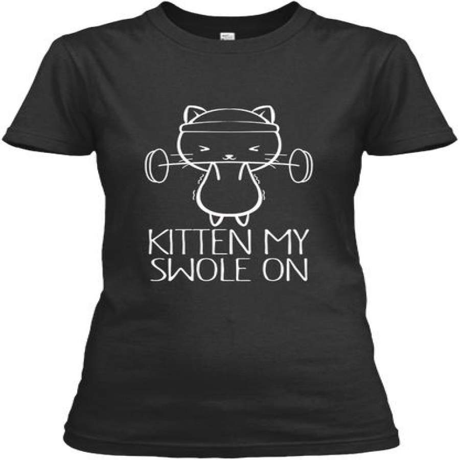 Kitten My Swole On Ultra Cotton Shirt