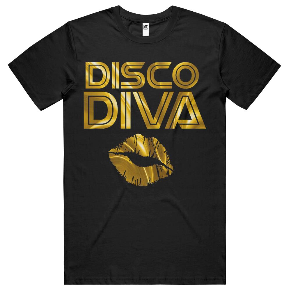 Disco Diva 60S 70S 80S Costume Party Wear Outfit T Shirts