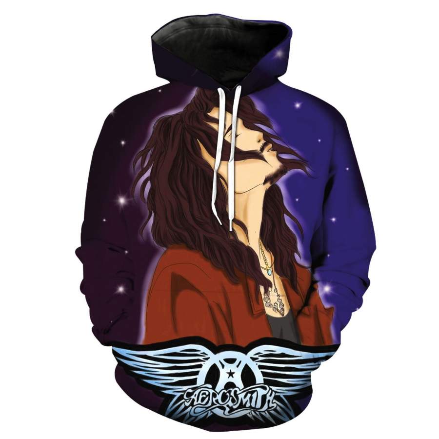 Aerosmith 3D full over print Hoodie, Sweater, TShirt RH-106