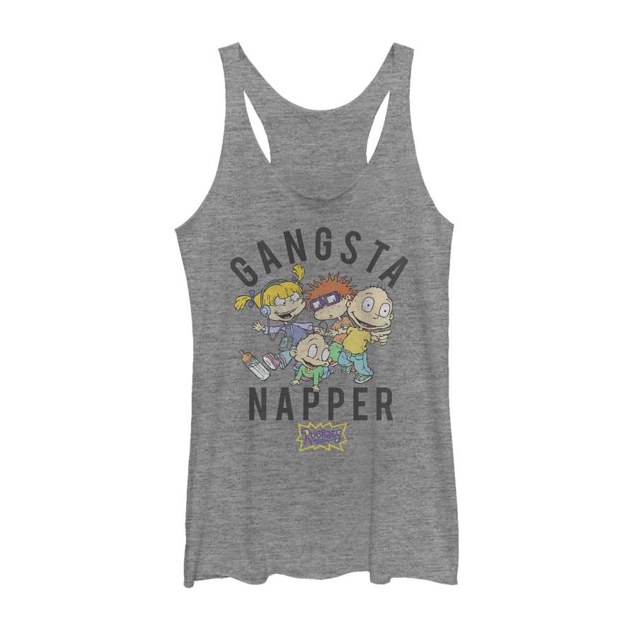 Rugrats Women’s Gangsta Napper  Racerback Tank