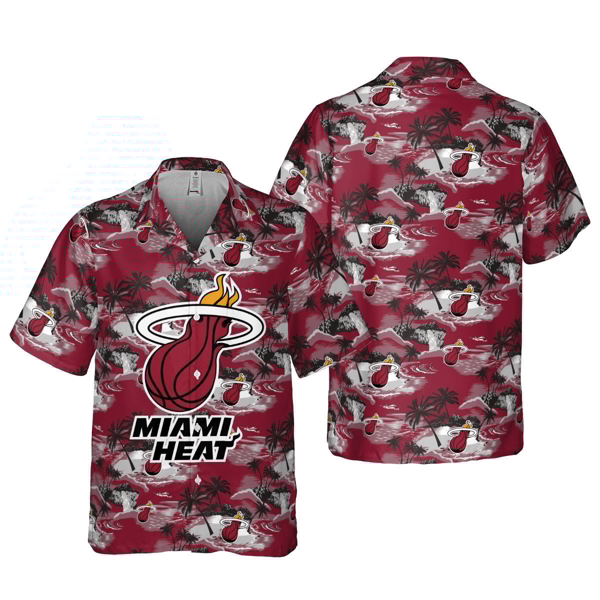 Miami Heat Hawaiian Shirt Sh2