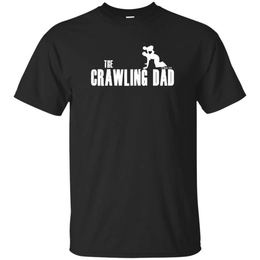 AGR Funny The Crawling Dad Tshirt Fathers Day Dad Zombie Shirt