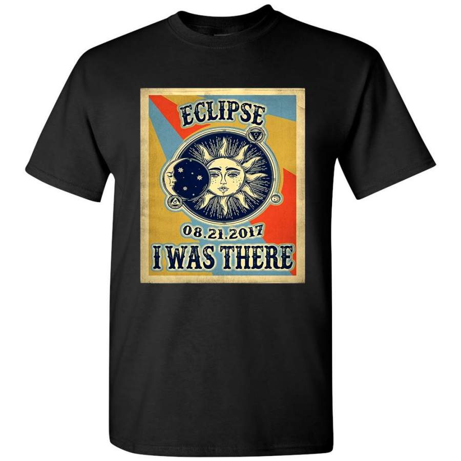 Vintage Solar Eclipse I was there 2017 Tshirt