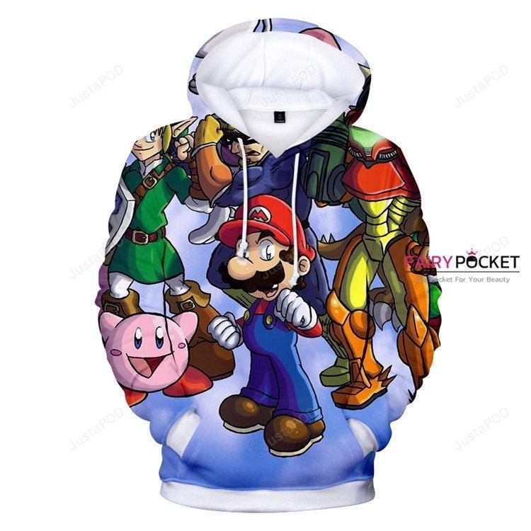 Super Mario Bros. Mario Hoodie & Zip Hoodie