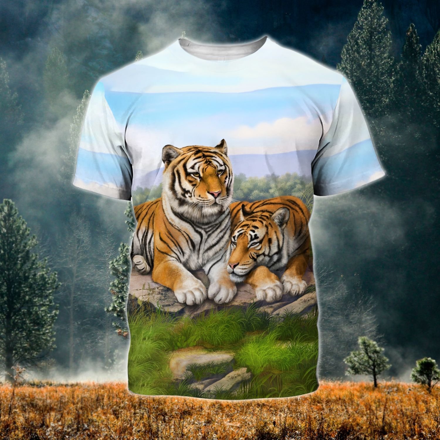 Tiger Ver05 Tthj090721Nby Unisex 3D T-Shirt All Over Print