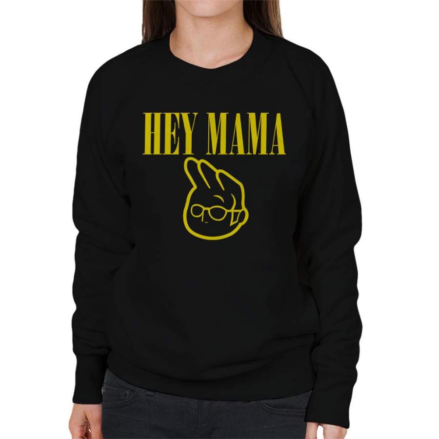 Nirvana Johnny Bravo Mix Women’s Sweatshirt