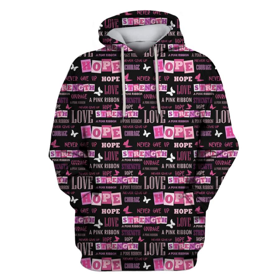 Breast Cancer Awareness Custom T-shirt – Hoodies Apparel