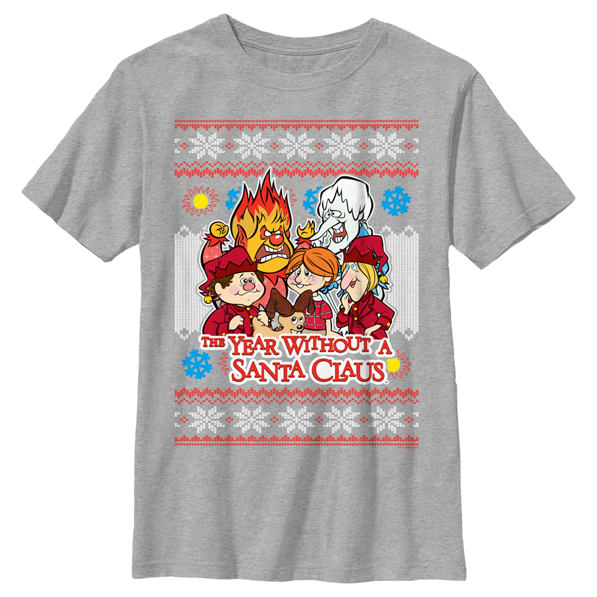 The Year Without A Santa Claus Boy’S Christmas Sweater  T-Shirt