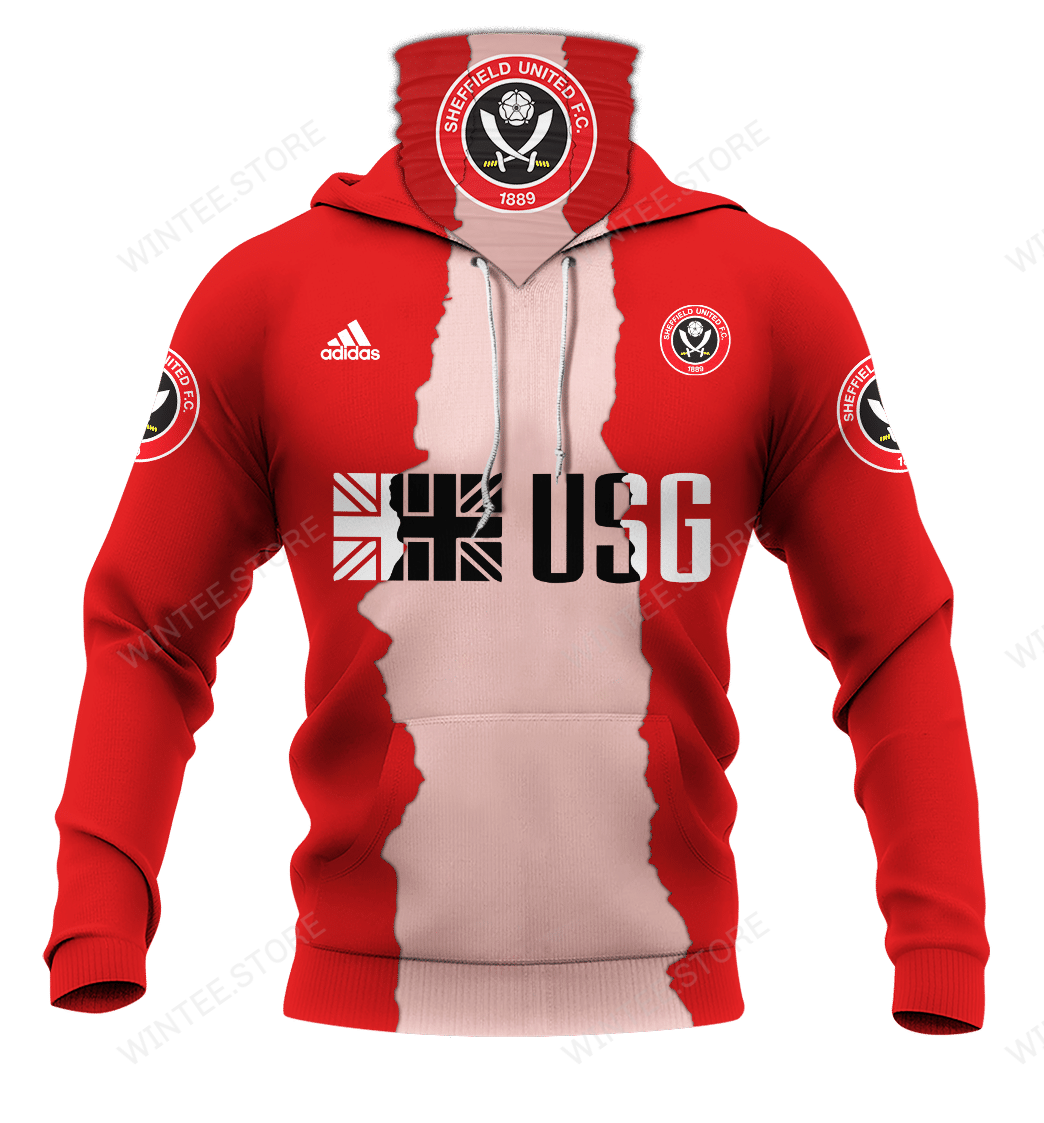 21SheffieldUnited001 |HoodieMask| CUSTOMIZE YOUR NAME & NUMBER