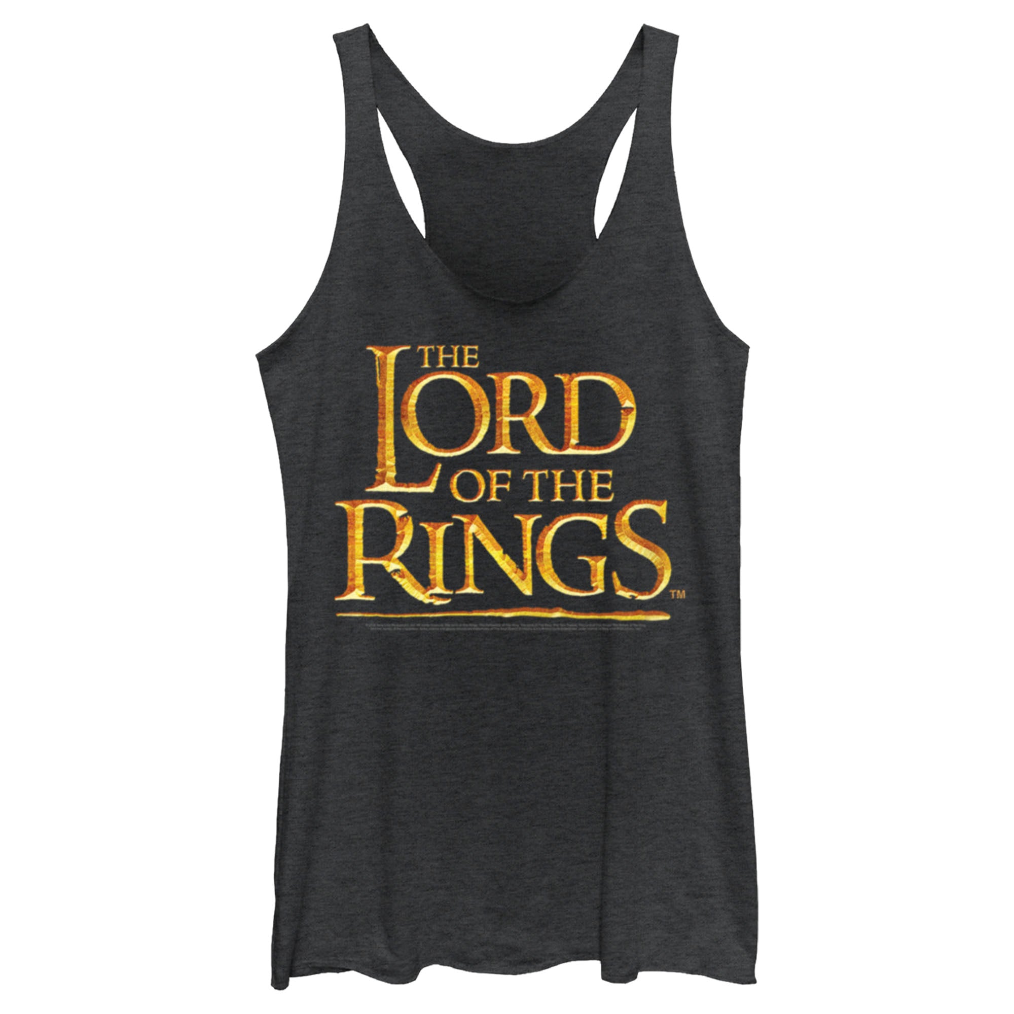 Women’S Lord Of The Rings Fellowship Of The Ring Movie Logo Racerback Tank Top