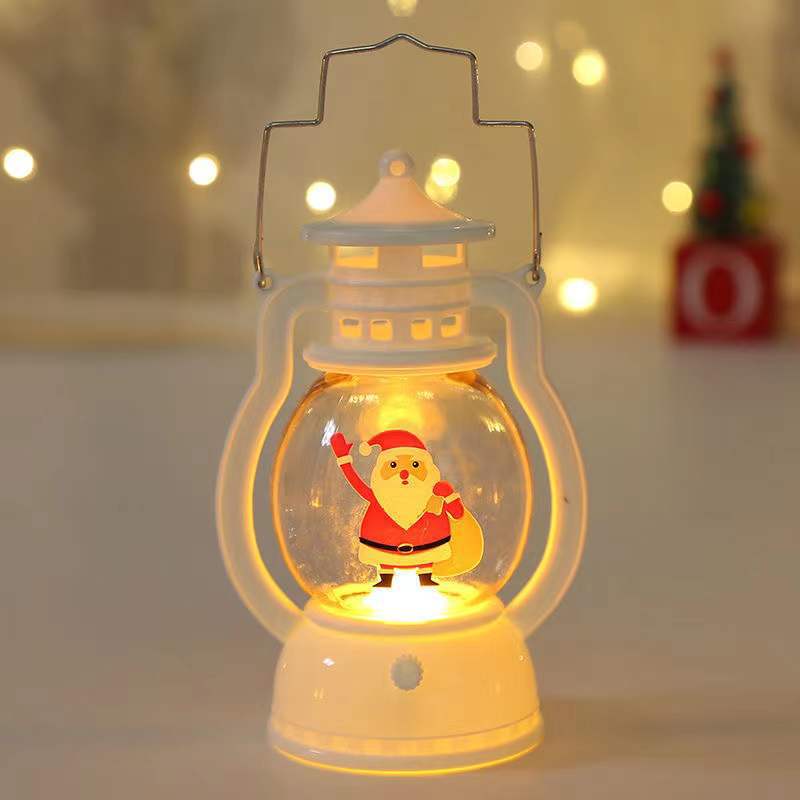 Is Style Portable Night Light Christmas Gift Vintage Nostalgic Oil Lamp Desktop Decoration Unplugged Small Gift Alx Unishirt24H